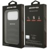 Etui AMG Leather Debossed Lines Logo do  iPhone 17 Pro czarny